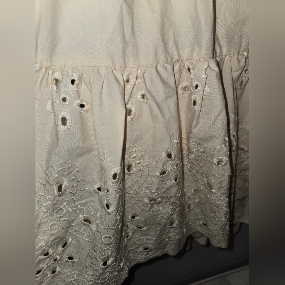 En Saison Cream Puff-Sleeve Mini Dress - Picture 2 of 8